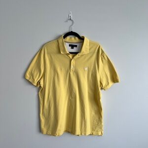 Men’s Banana Republic Yellow Polo Shirt Classic Style size XL